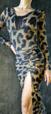 Set Hot Skirt Body - Animal print