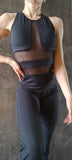 Elegant Jumpsuit Manifesto  - Black