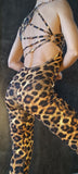 Elegant Overall Sol - Leopard print