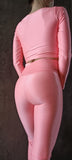 Set Phoenix Versatile - Pink lycra - Leggings and Top